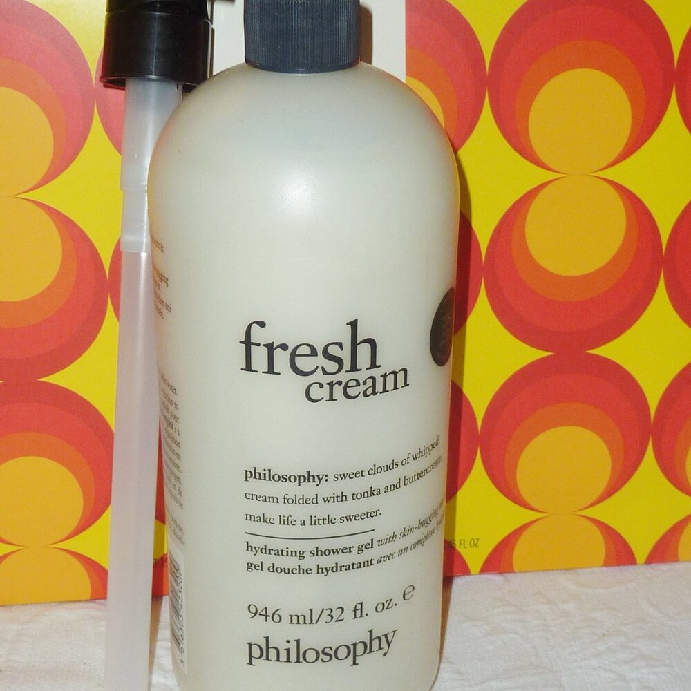 Brand New Sealed Philosophy Large 32 oz. Fresh Cream Hydrating Shower Gel